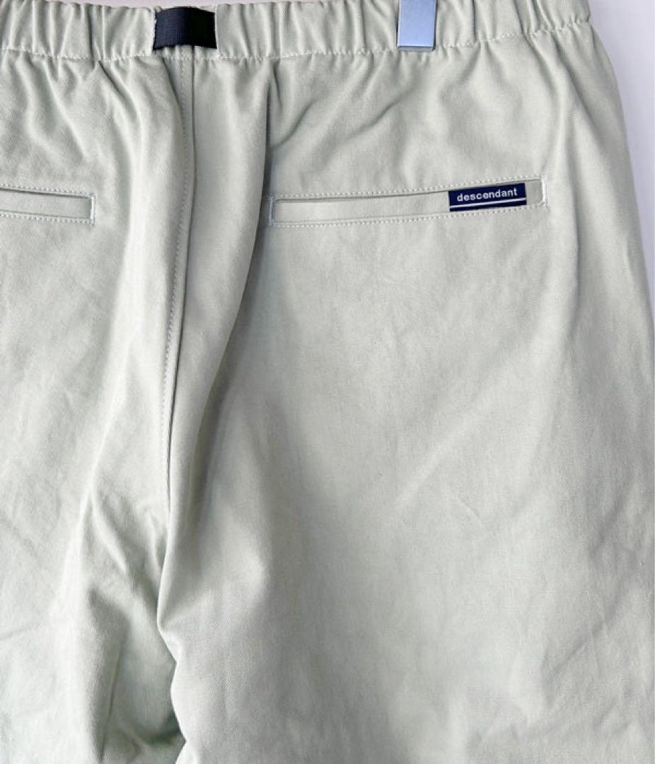 DESCENDANT/CLASP TWILL TROUSERS (GREEN)２