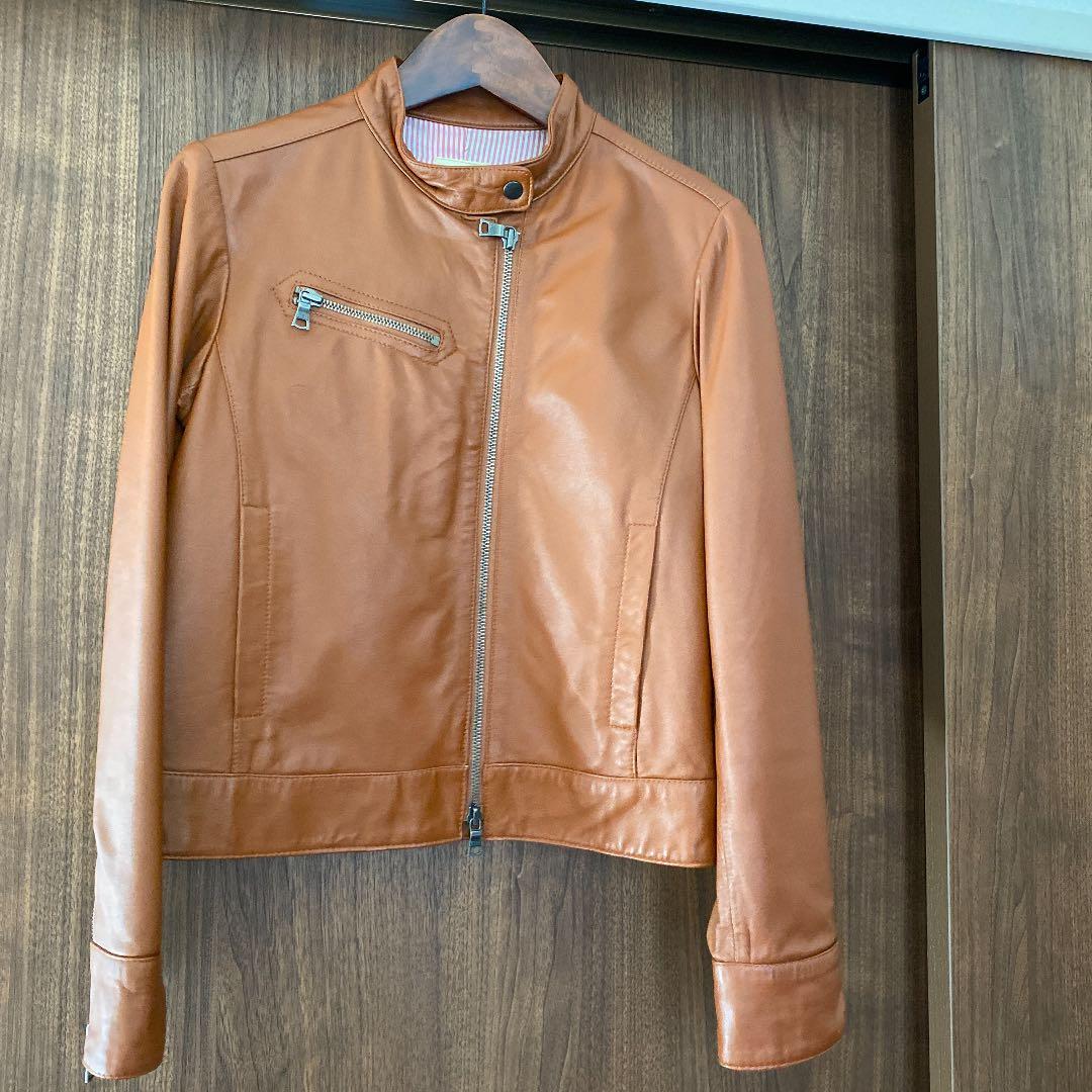 値下げ！　未使用品 本革ライダースジャケット Ray BEAMS