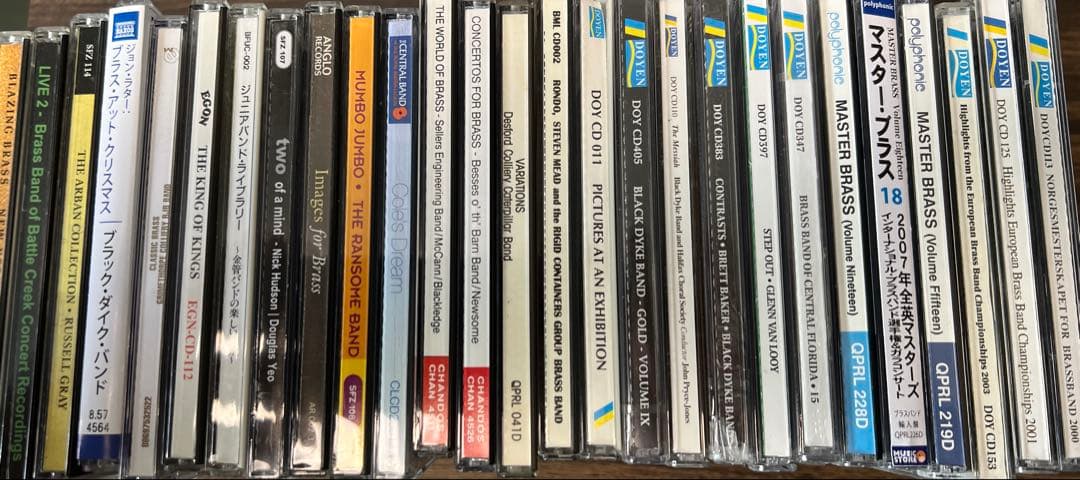 9/13削除　最終値下げ　廃盤含　金管バンド系CD 27枚セット