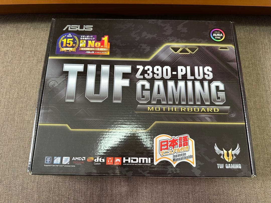 ASUS TUF-GAMING Z390-PLUS i5-9400付き