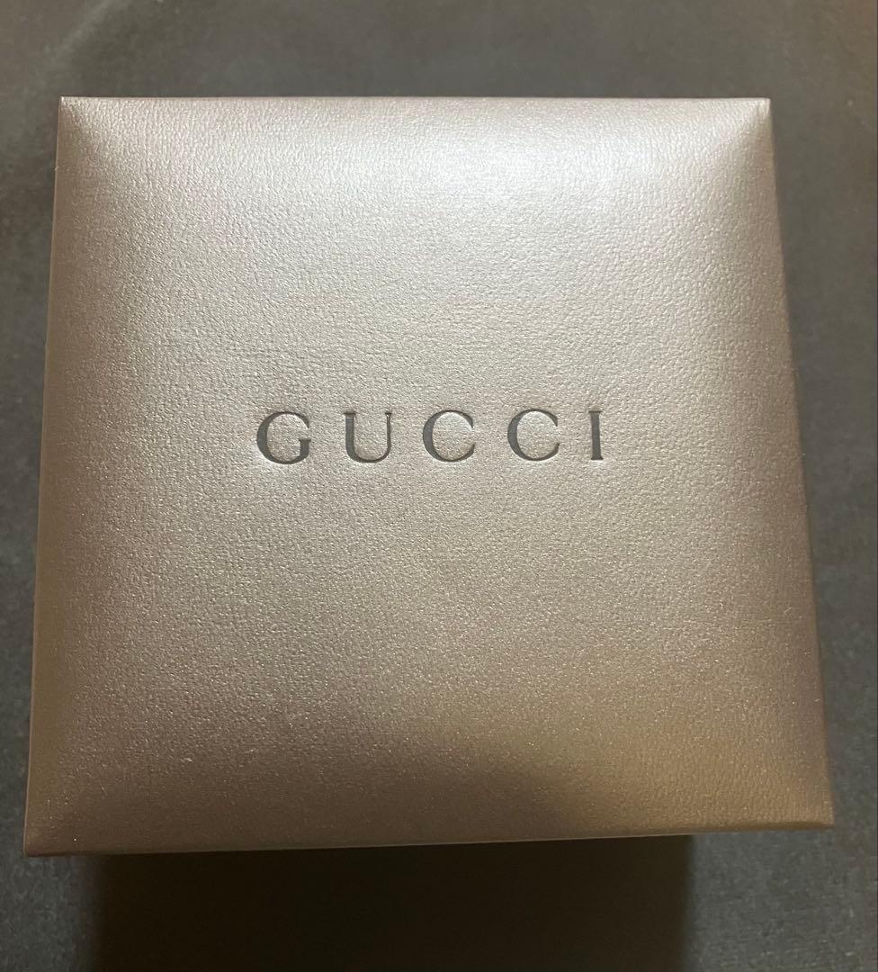 GUCCI シルバー925 ダブルドッグタグ ネックレス プレート 専用箱付き