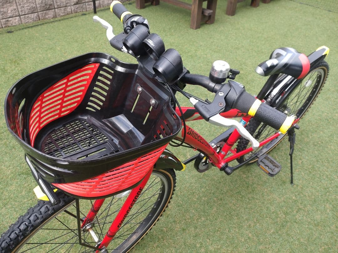 子供用自転車　ブリヂストン　クロスファイヤージュニア　26インチ　ピュアレッド