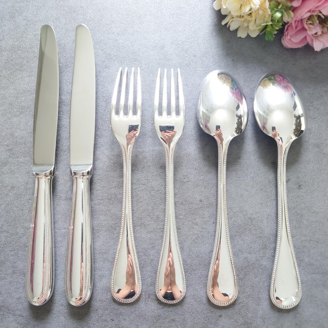 美品 クリストフル パール スタンダードサイズ 6点