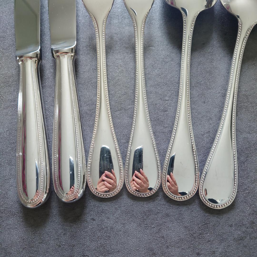 美品 クリストフル パール スタンダードサイズ 6点