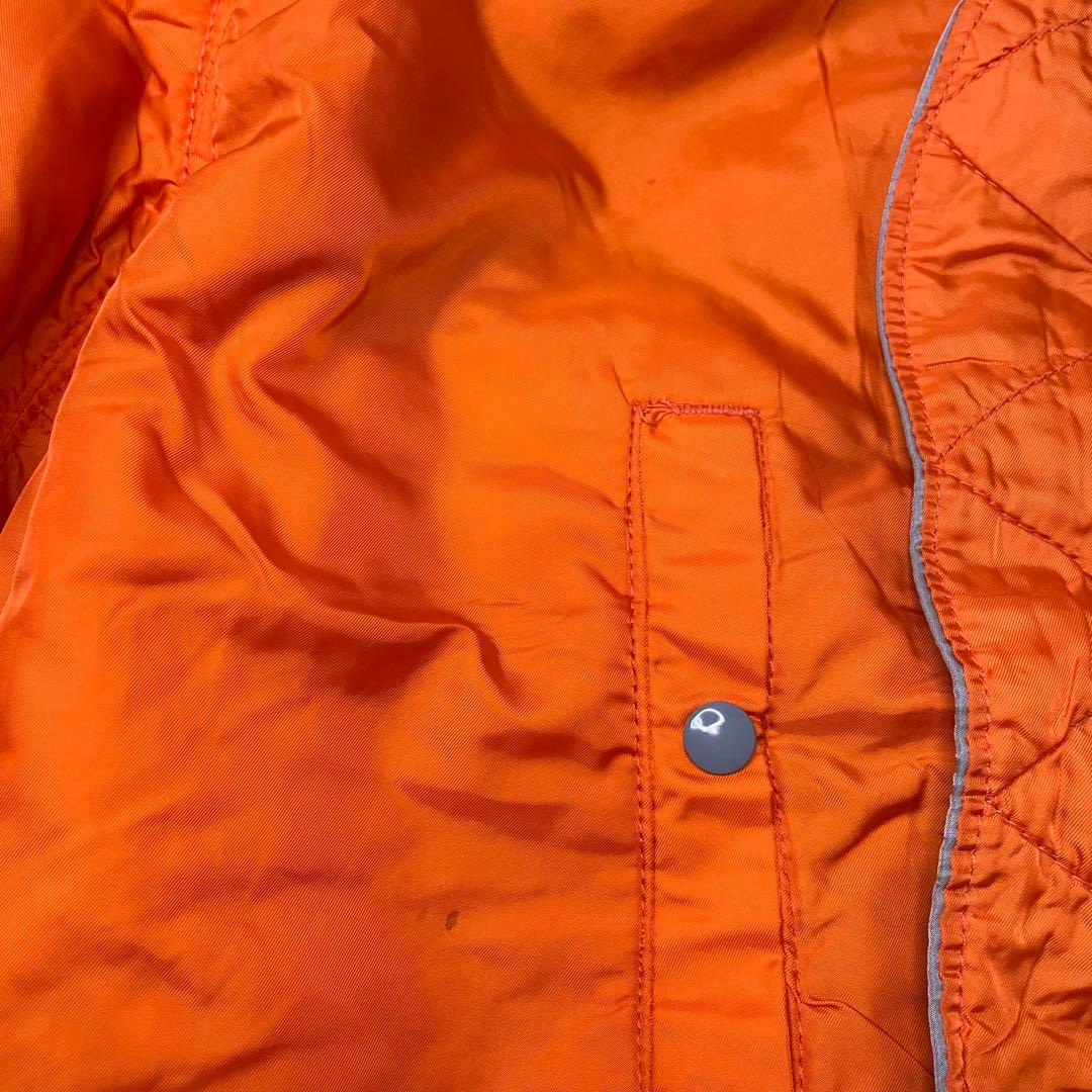 ALPHA アルファ MA-1 フライトジャケット USA M 90s グレー