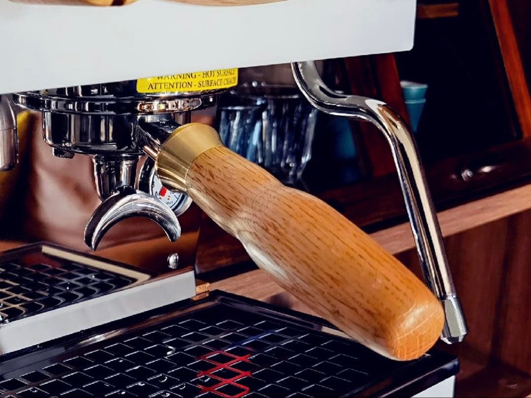 ポルタフィルターハンドル(ステンレススチール) LM type