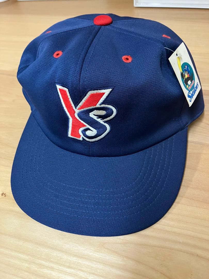 東京ヤクルトスワローズ　当時　キャップ　帽子　昭和　レプリカ　復刻　レトロ　L