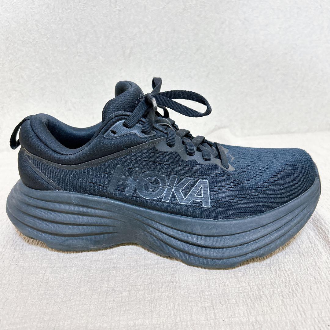 ✨✨激レア✨✨ HOKA ボンダイ8 23.0cm ワイドラスト 人気商品 黒
