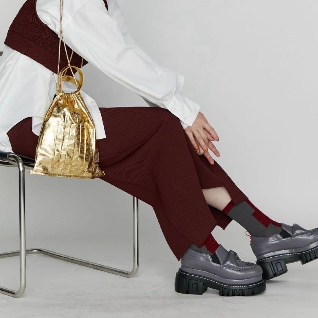 24AW【美品】UN3D. リブニットタイトスカート