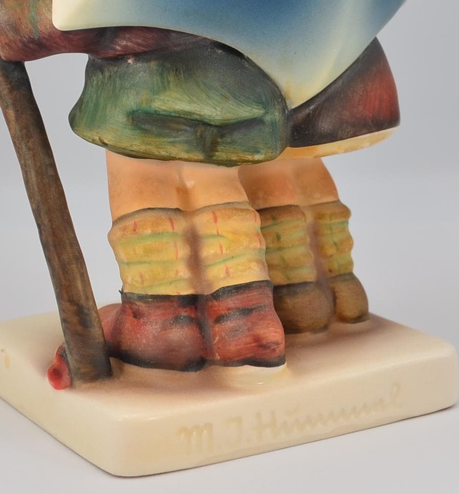 荒れた天気　＃71　No.9　★フンメル人形　ドイツ・ゲーベル　ヴィンテージ