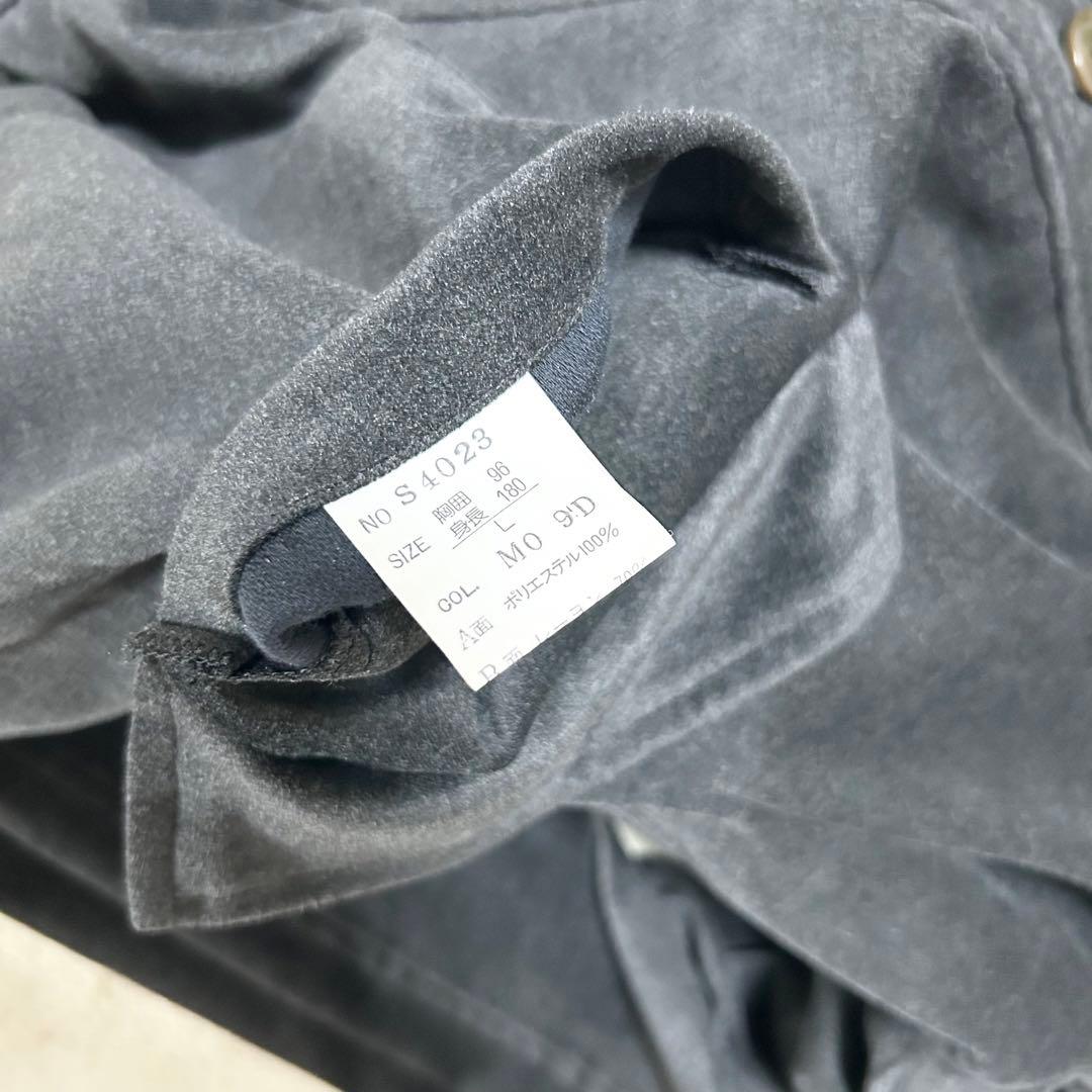 美品　クリスチャンディオール　リバーシブル　ステンカラーコート　起毛コート　L