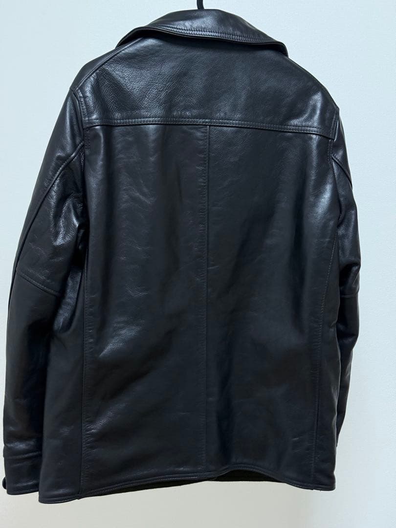 11/30まで値下げ:ほぼ未使用 AVIREX レザースイッチヤードコート