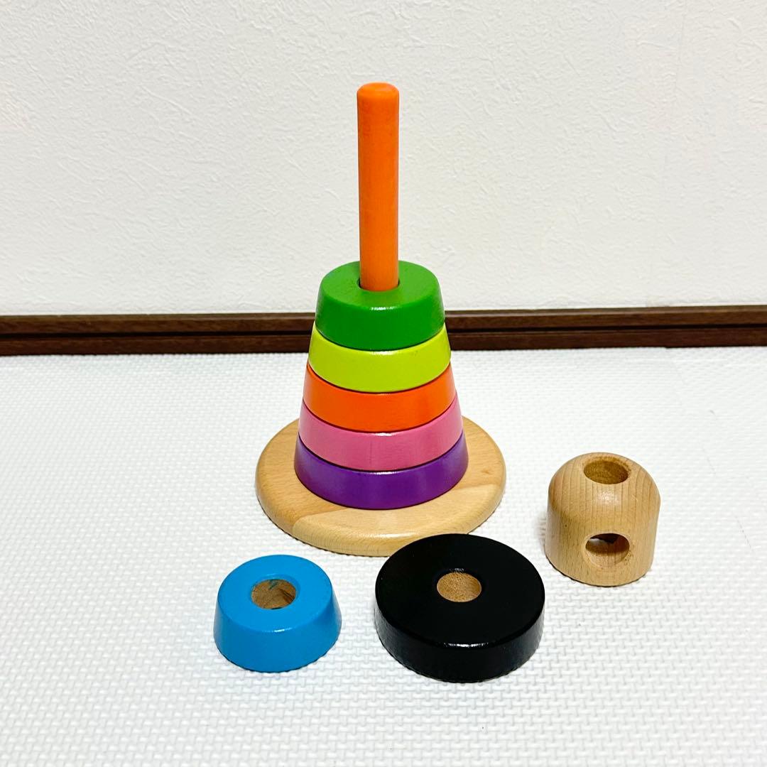 ★ No.8 木製玩具　森の遊び箱　10点