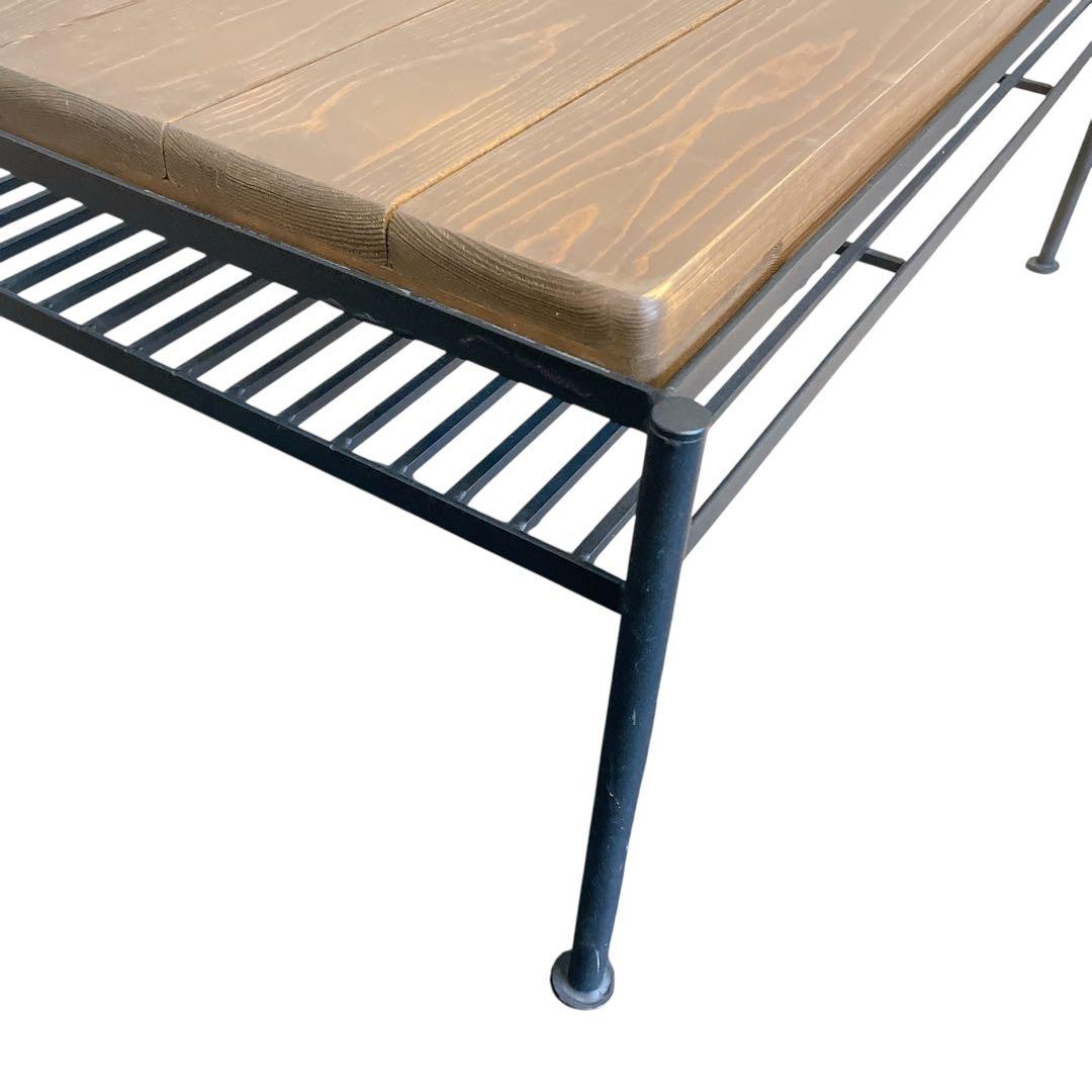 KeLTリビングテーブル　80cm ローテーブル　男前　アンティーク　ビンテージ