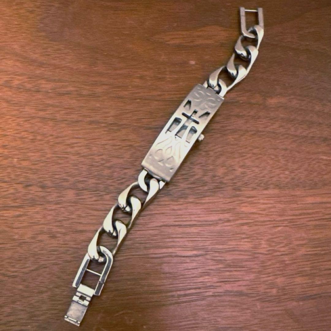 電池切れ　jeanpaulgaultier　腕時計　ブレスレット　十字架