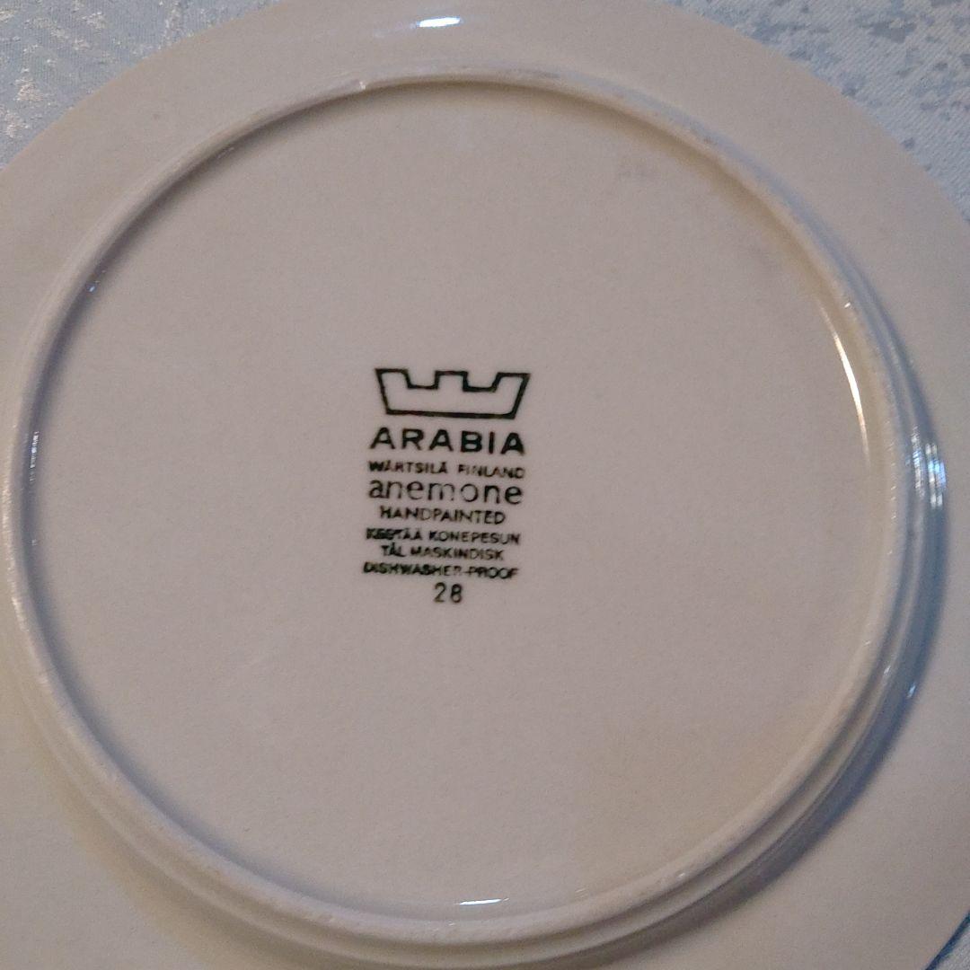 アラビア皿４枚