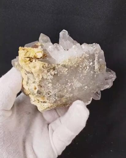 ヒマラヤ産　天然水晶　クラスター　浄化　パワーストーン　天然石　鉱物　433g