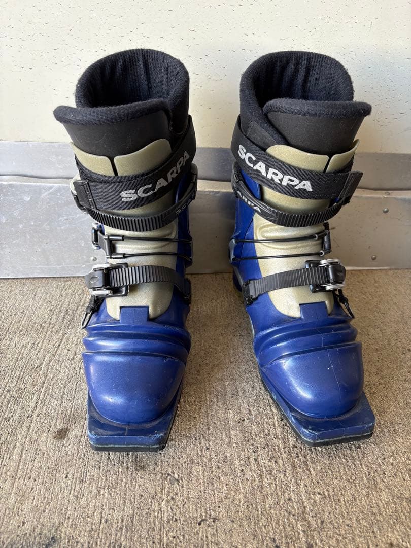 SCARPA スキー用ブーツ 青