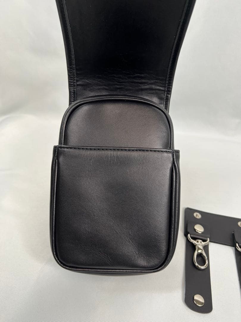 サクランドセル ランドセル型3wayベルトポーチ（カラー：ブラック）1個