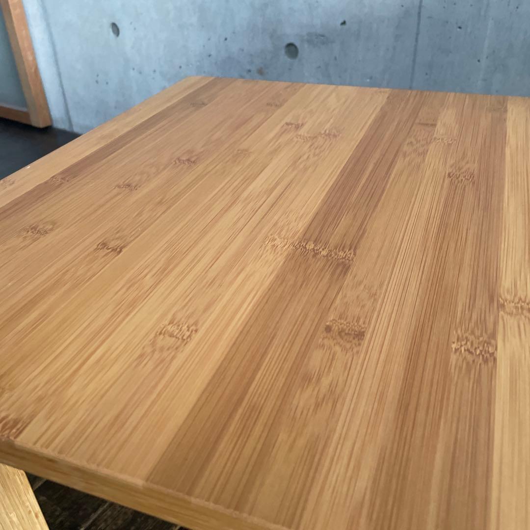 み*り様 テオリ　竹　折りたたみ机　TEORI