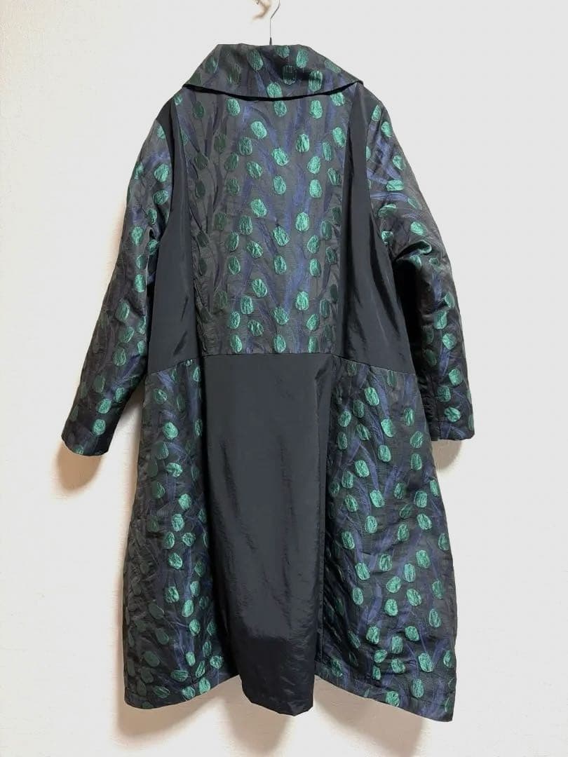 【aile ann】ジャガードコクーンコート/バルーンコート