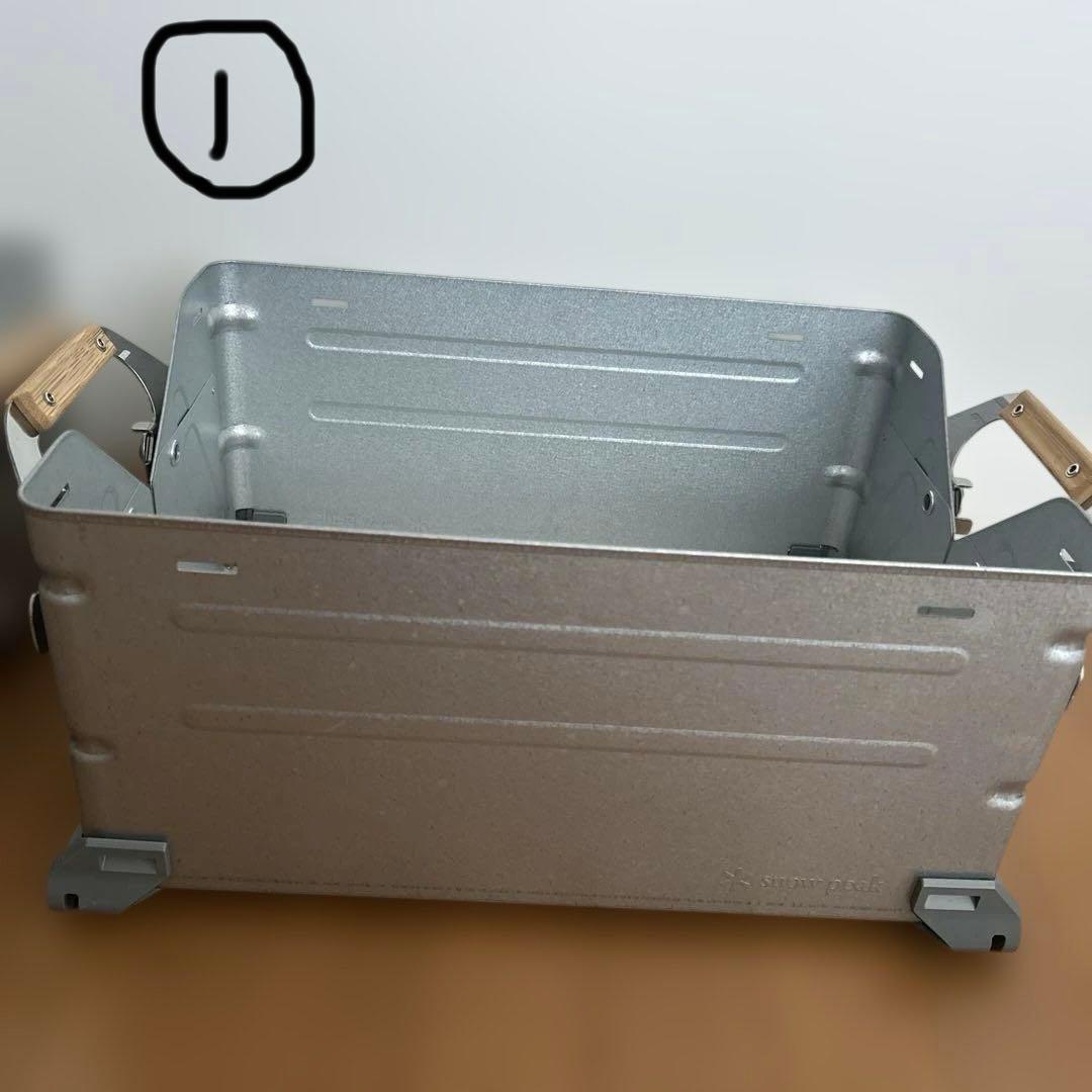 ag　スノーピーク シェルフコンテナ25 2個セット