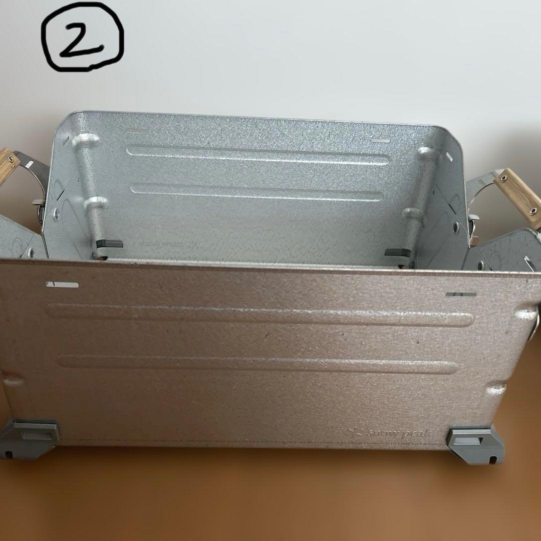 ag　スノーピーク シェルフコンテナ25 2個セット