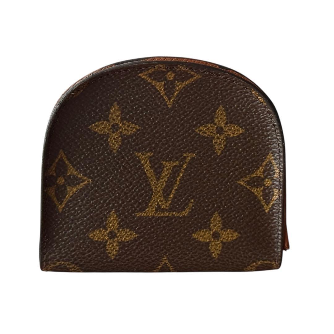LOUIS VUITTON ポルトモネ グゼ モノグラム ケース ブラウン