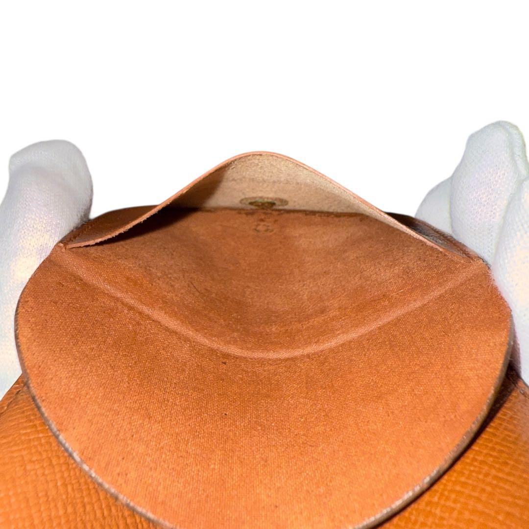 LOUIS VUITTON ポルトモネ グゼ モノグラム ケース ブラウン