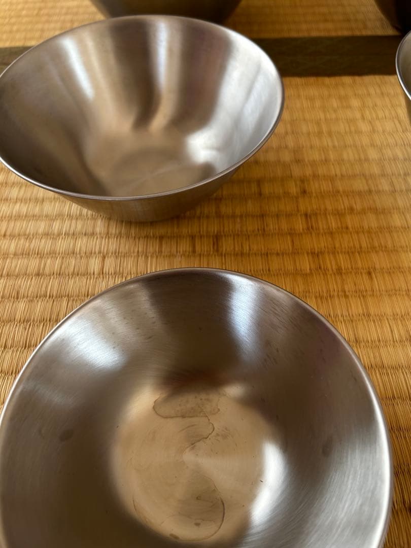 柳宗理　ステンレスボウル　ザル　セット