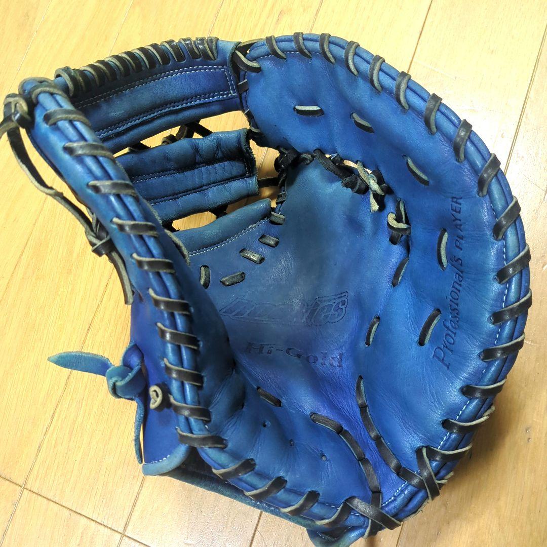 軟式用ファーストミット　ハイゴールド