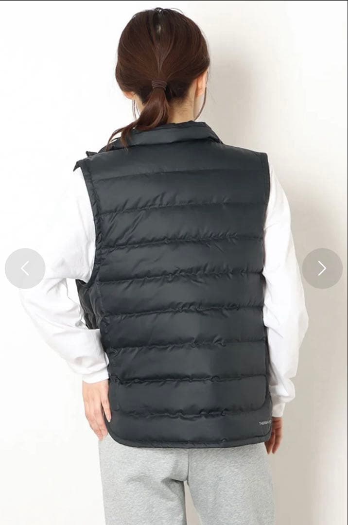 NIKE レディース ダウンベスト ブラック M