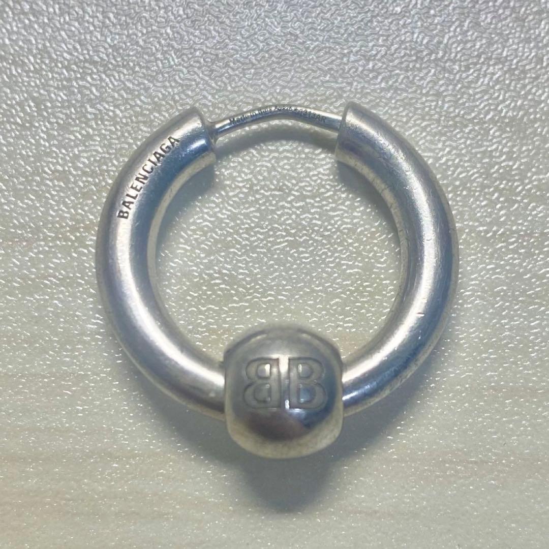 【正規品】BALENCIAGA FORCE XS フープピアス 片耳