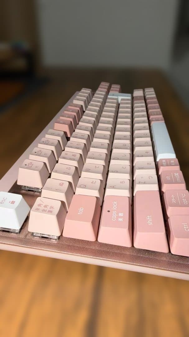 [極美品]ロジクール SIGNATURE K855 ローズ メカニカルキーボード