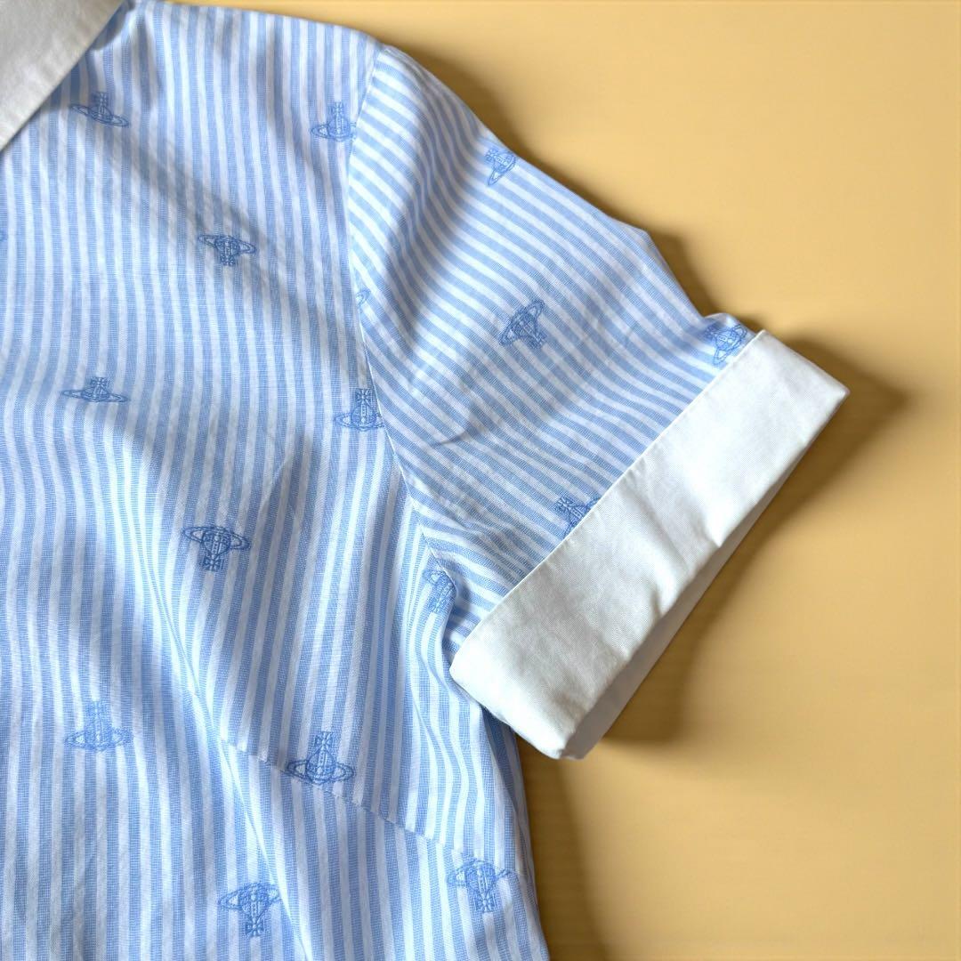 美品✨ ヴィヴィアンウエストウッド レッドレーベル オーブモノグラム半袖シャツ