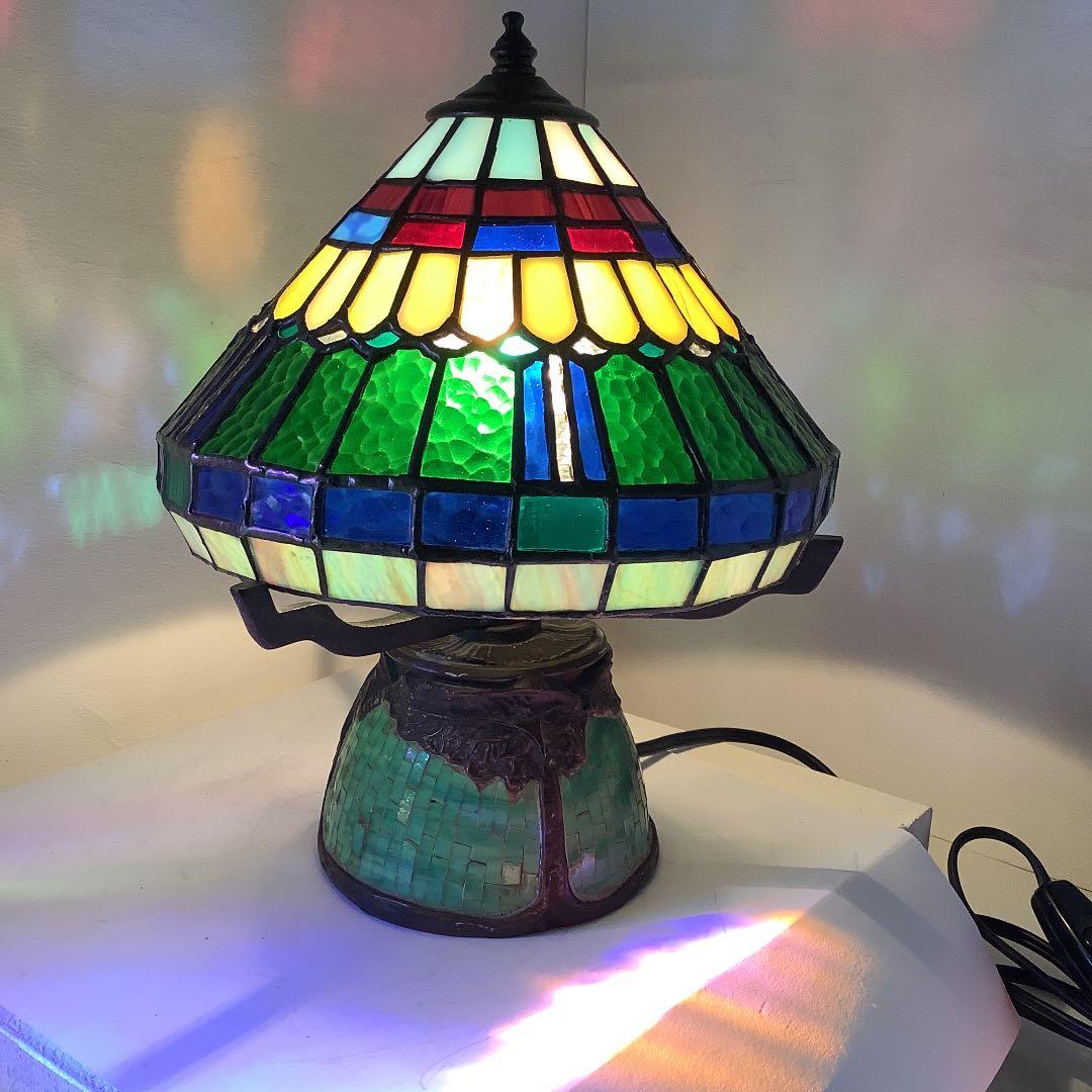 ステンドグラス　パゴダランプ