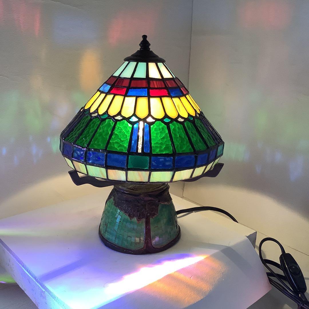 ステンドグラス　パゴダランプ