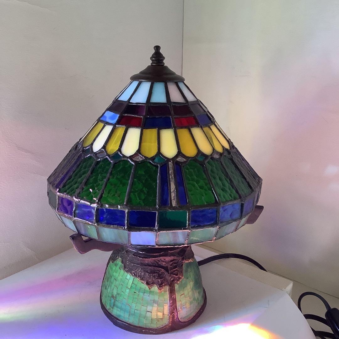 ステンドグラス　パゴダランプ