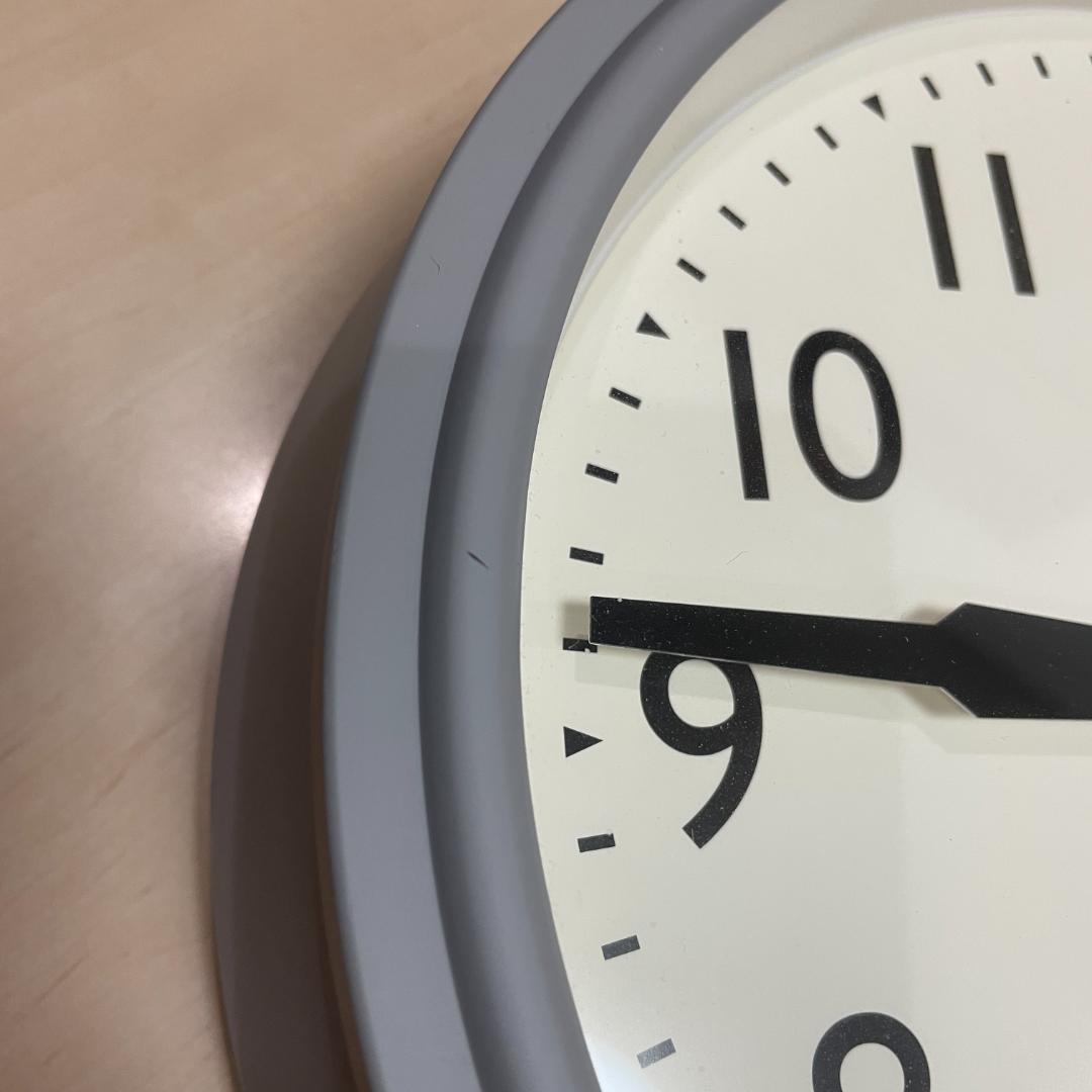 【新品同様】JONES CLOCKS プロペラ針 レトロデザイン 壁掛け時計