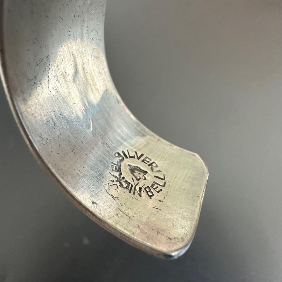 Navajo 30s Bell Trading Post ヴィンテージ バングル