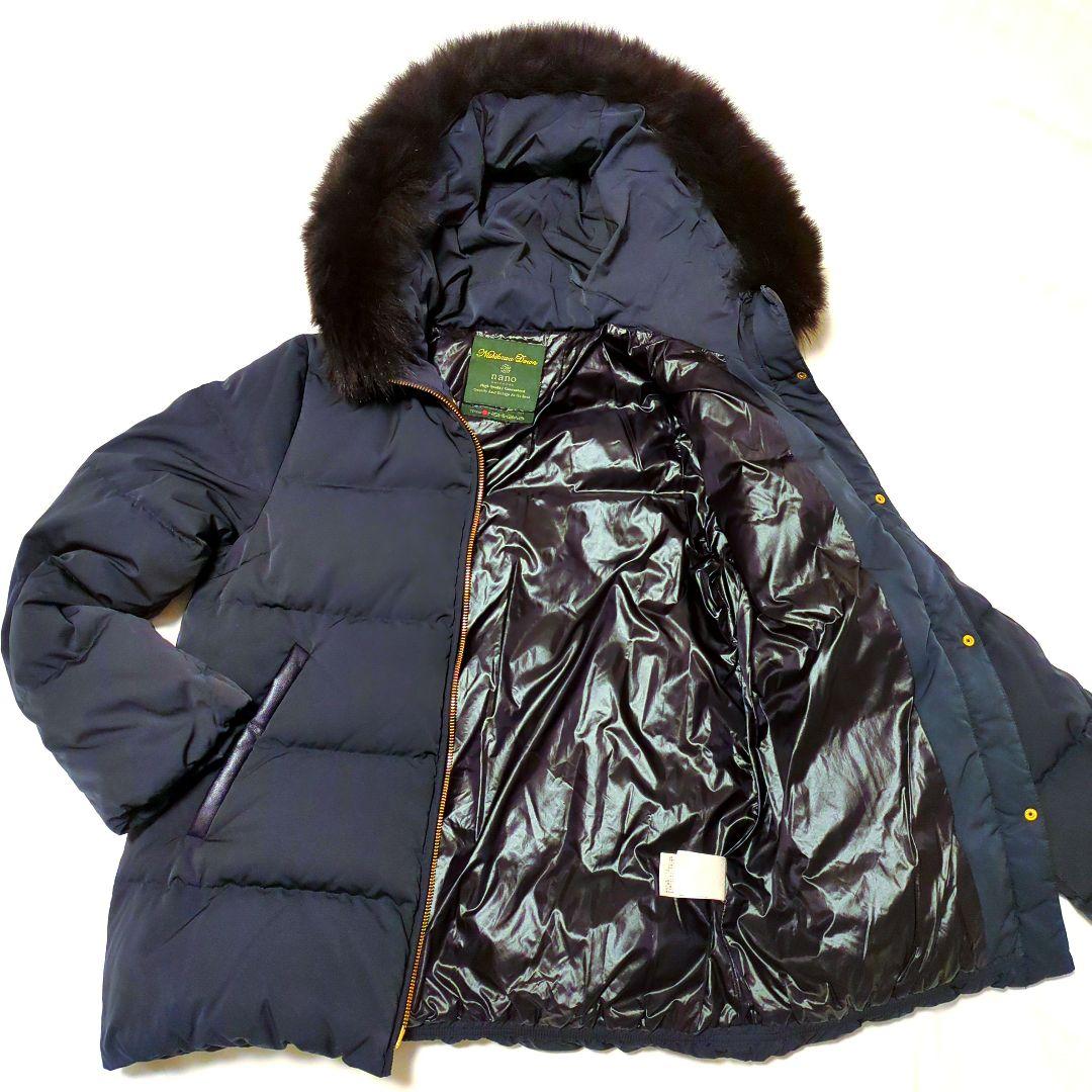 COCO様のために 美品　西川ダウン×ナノユニバース　ダウン　フォックスファー