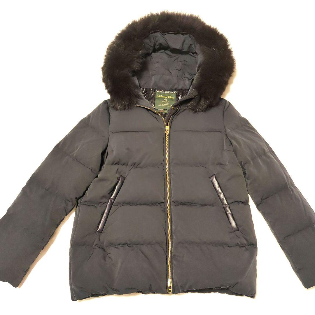 COCO様のために 美品　西川ダウン×ナノユニバース　ダウン　フォックスファー