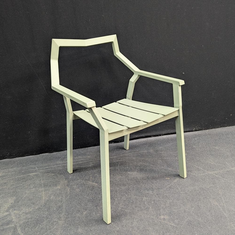 ジゼル　クン　アルミ　4脚　スタッキング　ガーデンチェア　イス　椅子　チェア　B