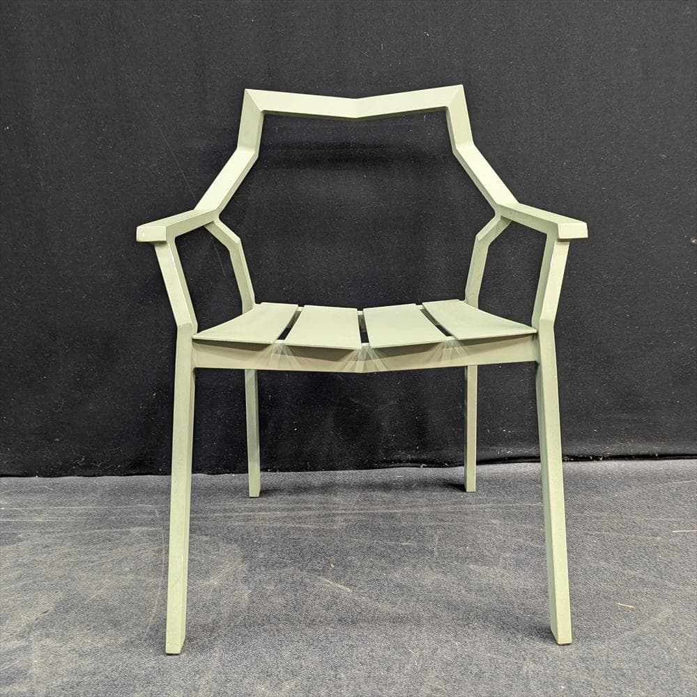 ジゼル　クン　アルミ　4脚　スタッキング　ガーデンチェア　イス　椅子　チェア　B