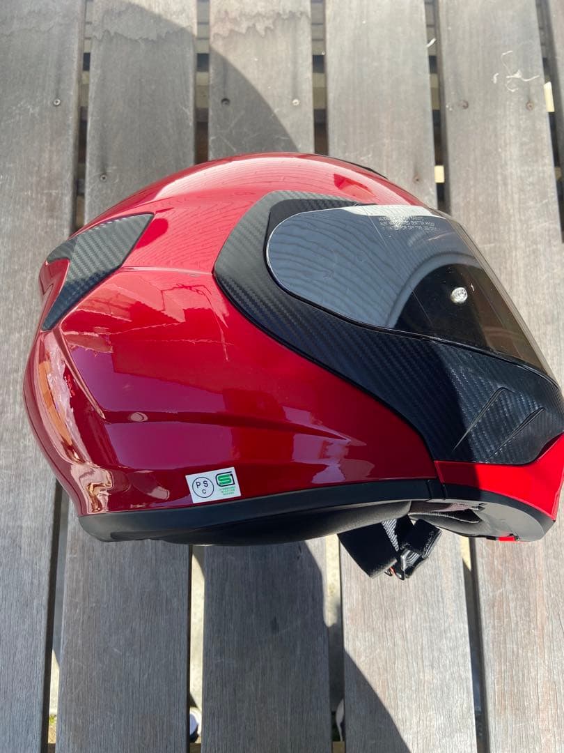 OGK Kabuto Ryuki シャイニーレッド　2022年製　 Ｌサイズ