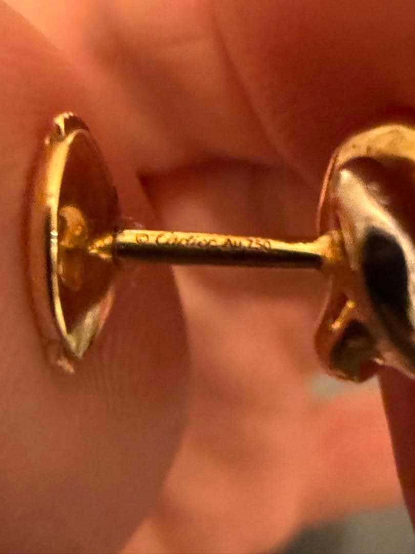 ⭐︎美品　カルティエ　ベビートリニティ　ダイヤピアス