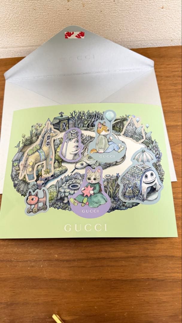 GUCCI 長財布　日本限定　箱付き　おまけ付き