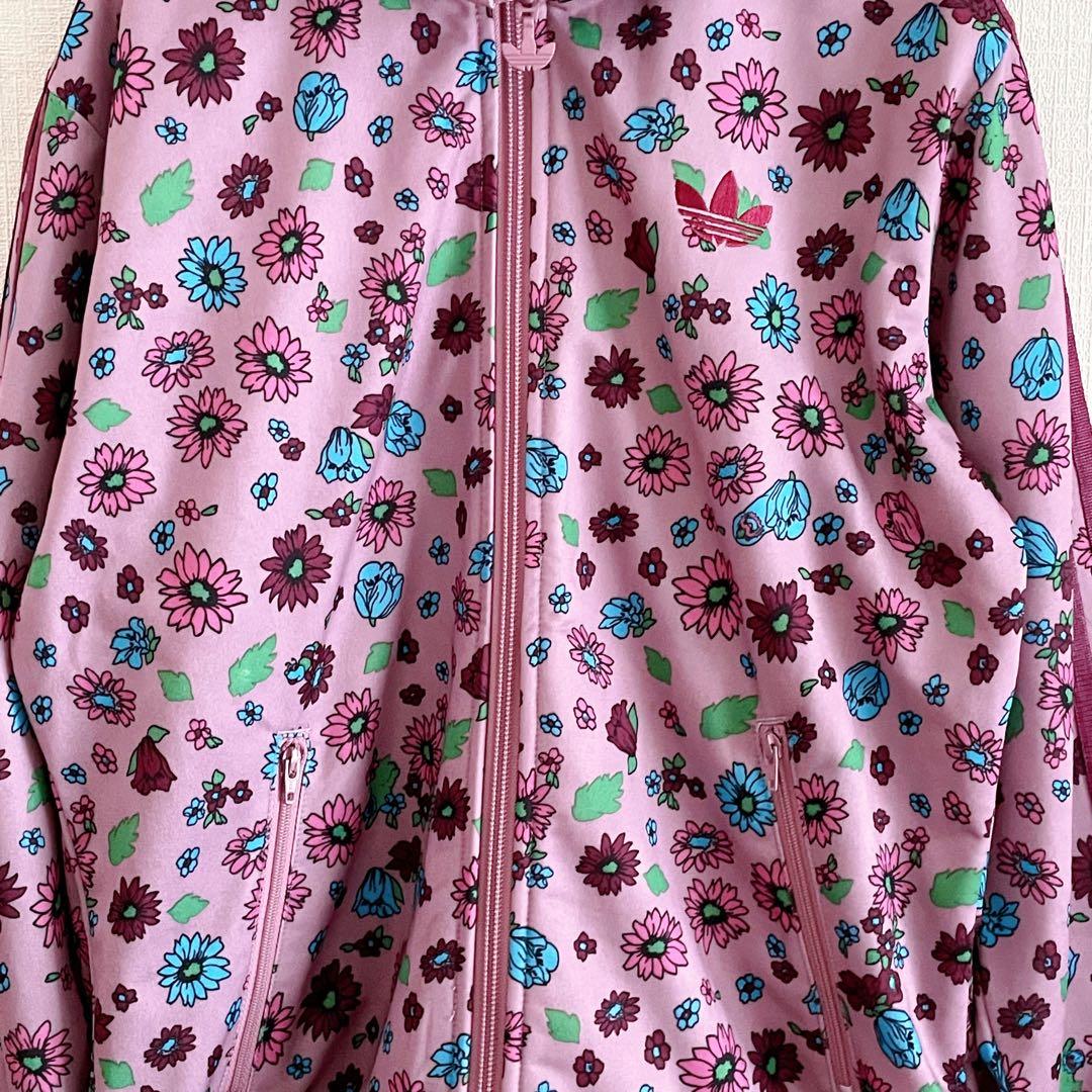 adidas アディダス　RODEO CROWNS　花柄　トラックジャケット