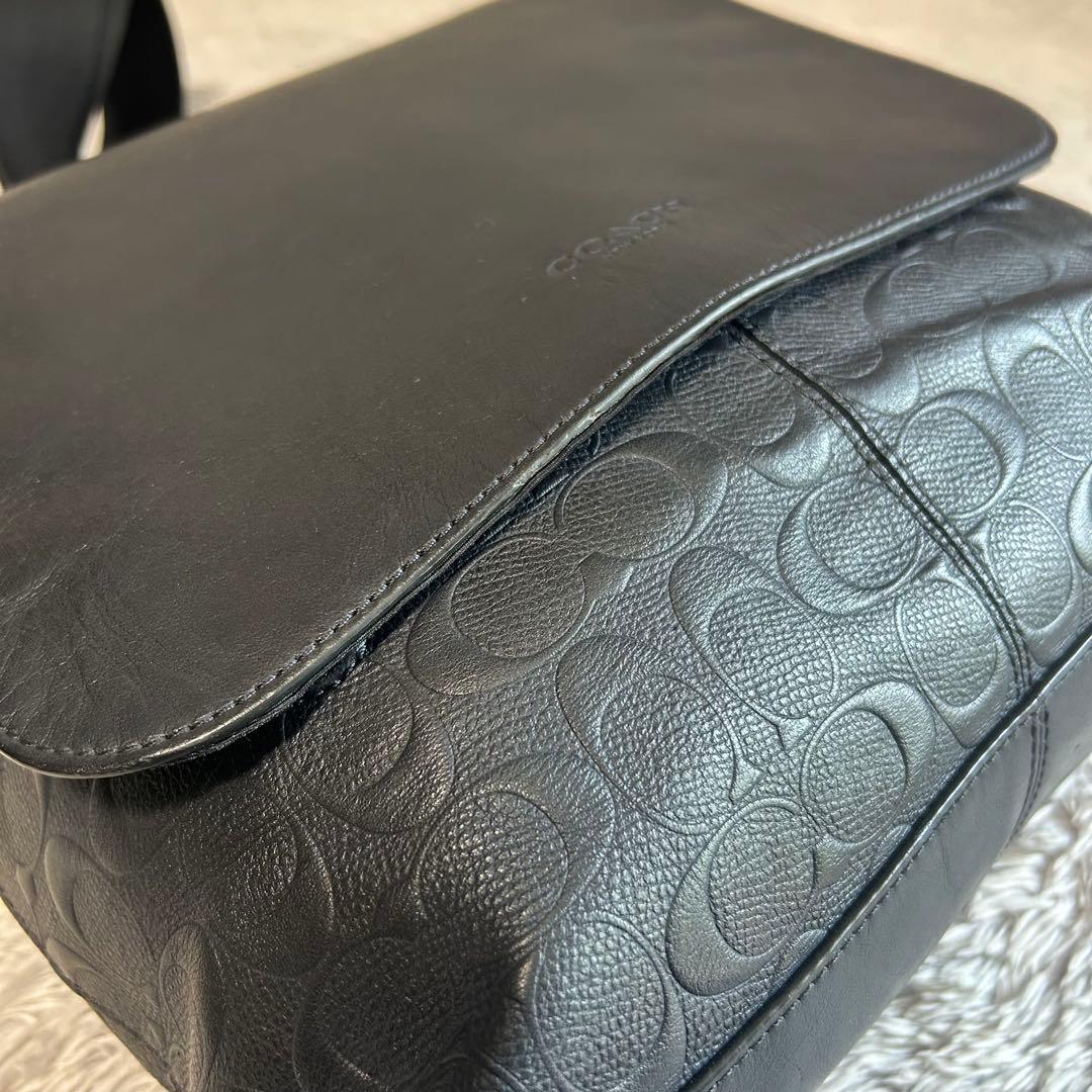 COACHコーチ　ショルダーバッグ　メッセンジャーバッグ　レザーバッグ