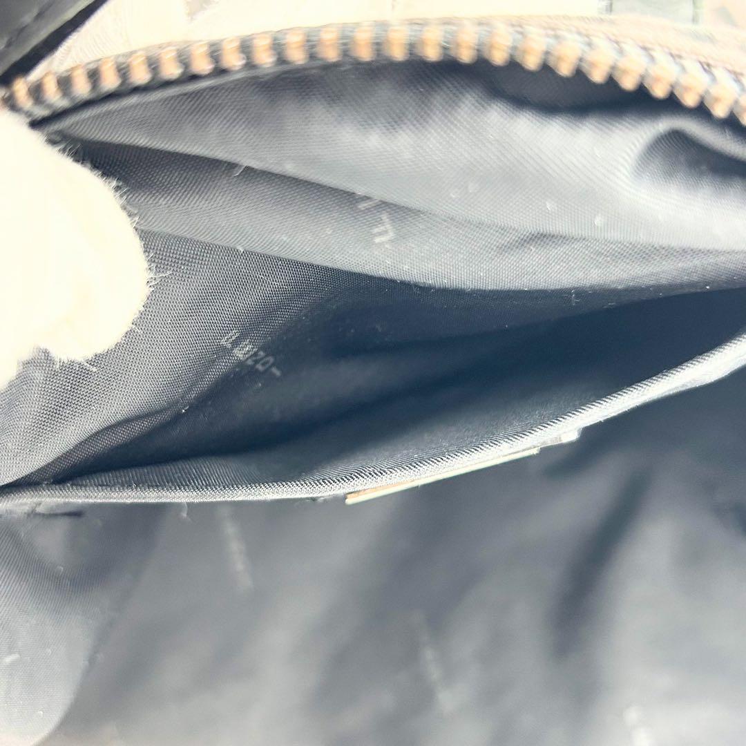 FENDI トートバッグ　ダークブラウン　ズッキーノ　ナイロン　8BH138